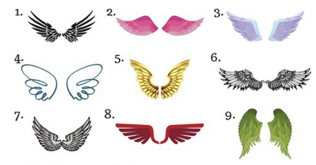Какие крылья Ангела примерите Вы? Просто выберите одну пару крыльев и узнайте…